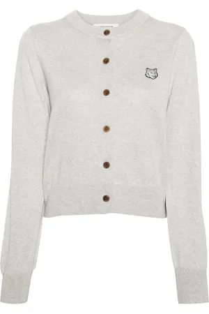 Maison Kitsuné Maison Kitsuné Bold Fox Head Patch Regular Cardigan