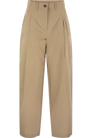 Max Mara Artur1234 Carrot Poplin Trousers