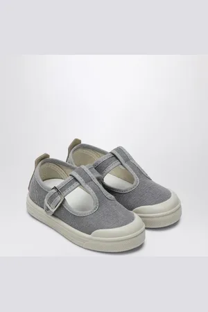 Il gufo Gray Canvas Sandal