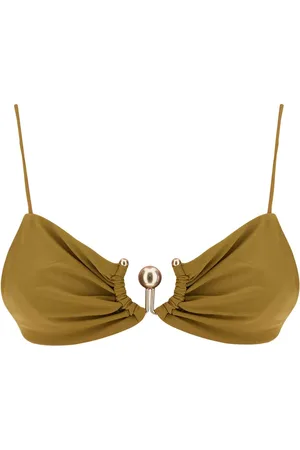 CHRISTOPHER ESBER Ruched Orbit Bikini
