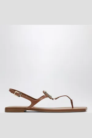Roger Vivier Leather Viv By The Sea Sandals