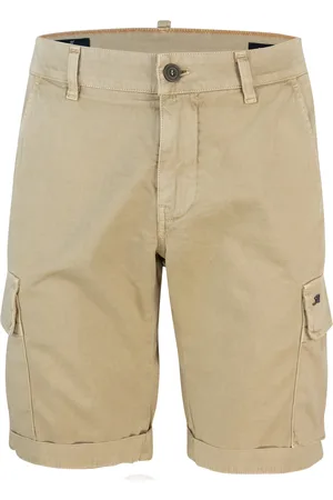 Masons Bermuda Cargo In Cotone Beige