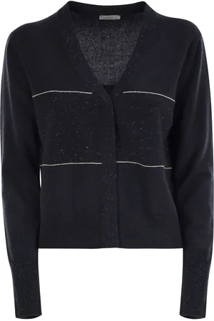 PESERICO SIGN Tricot Cardigan With Light Spots