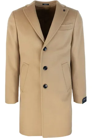 BRERAS Cappotto In Lana Cammello