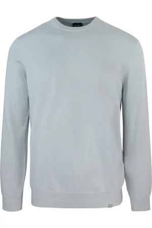 Paul & Shark Maglia Grigia Con Patch Logo Cucito