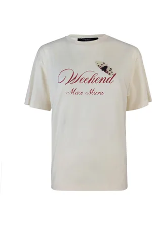 Max Mara T Shirt Radura Con Logo