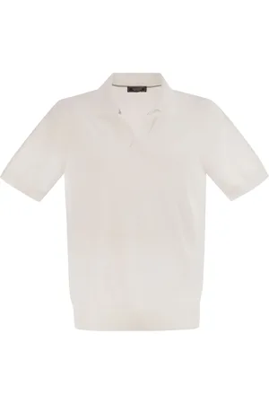 PESERICO SIGN Polo Shirt In Pure Cotton Yarn