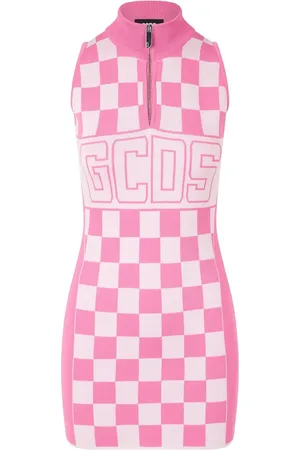 GCDS Mini Dress With Logo Print
