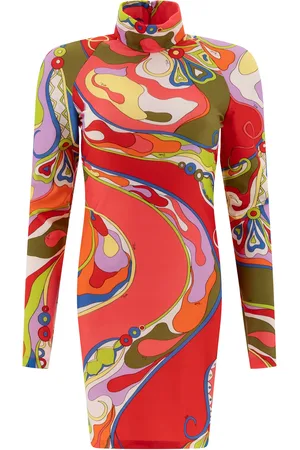 Emilio Pucci Orchidee Print Dress