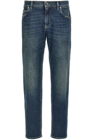 Dolce & Gabbana Logo Plaque Jeans
