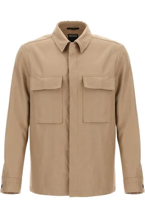 Ermenegildo Zegna Oasi Lino Overshirt