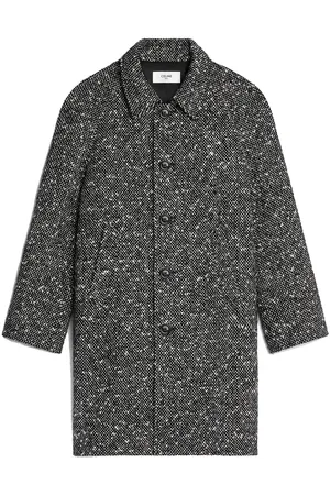 Céline Céline Camden Wool Tweed Coat