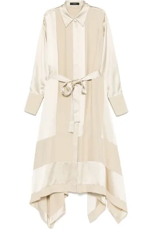 Joseph Light Beige Long Sleeve Dress