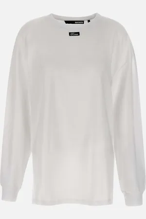 ROTATE Thin Cotton T Shirt With Logo