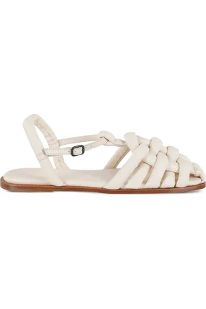 Hereu Cabersa Beige Flat Sandals