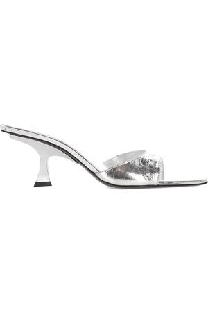 The Attico Mule Sandals With Mid Heel