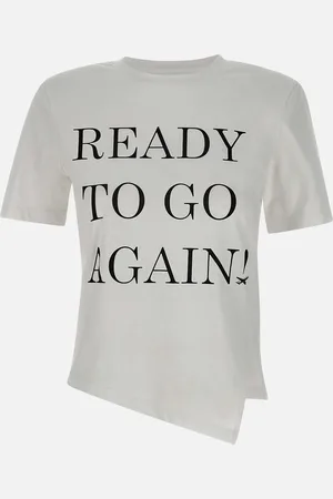 Elisabetta Franchi Light Cotton Jersey T Shirt With Logo