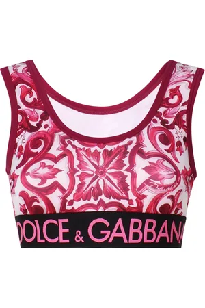 Dolce & Gabbana Majolica Print Sleeveless Top