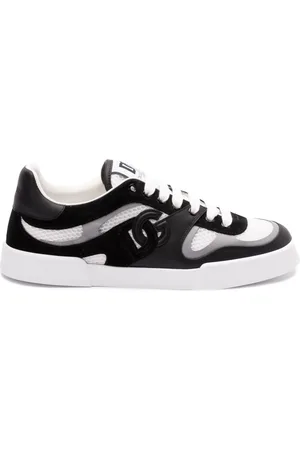 Dolce & Gabbana Colour Block Lace Up Sneakers
