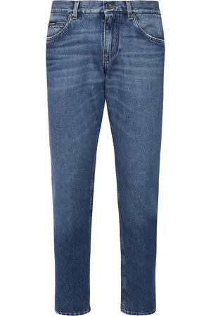 Dolce & Gabbana Slim Fit Cotton Jeans