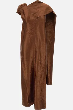 Herskind Leroy Ankle Length Dress In Tobacco