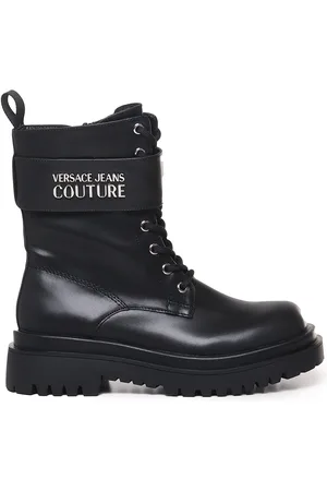 VERSACE Ankle Boots With Side Pocket