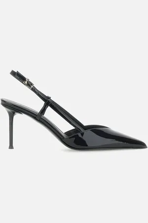 SERGIO LEVANTESI Giulia Patent Slingback Pumps