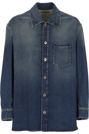 Lanvin Indigo Button Up Shirt