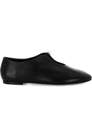 Givenchy 4 G Flat Cut Out Leather Ballerinas