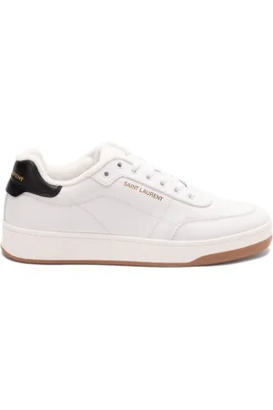 Saint Laurent Sl/61 White Calf Leather Sneakers