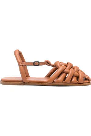 Hereu Cabersa Brown Flat Sandals