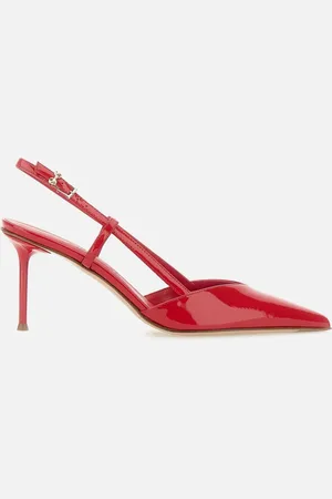 SERGIO LEVANTESI Giulia Patent Leather Slingback Pumps