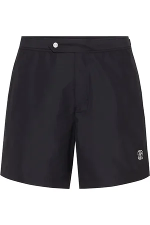 Brunello Cucinelli Black Swim Shorts