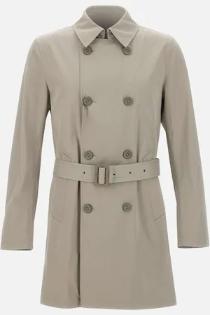 HERNO Rain Collection Camel Trench Coat