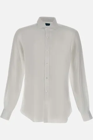BARBA Linen Long Sleeve Shirt