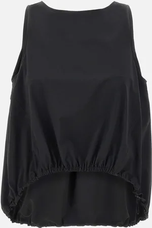 HERNO Sleeveless Asymmetrical Blouse