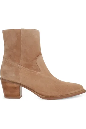 Stuart Weitzman Pointed Toe Side Zip Boots