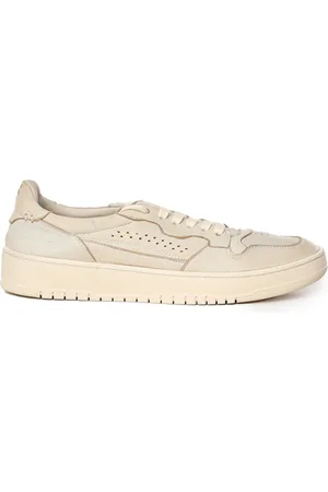 ELEVENTY Leather Sneakers With Rubber Sole