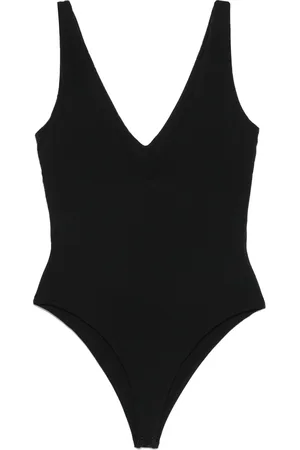 Entire Studios Whole Studios V Neck Bodysuit and Soot