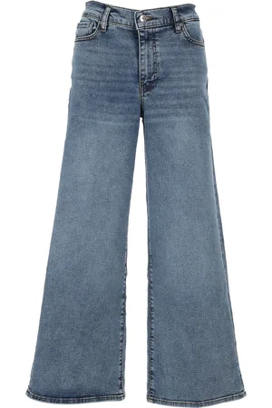 Frame Blue Front Button Denim Jeans