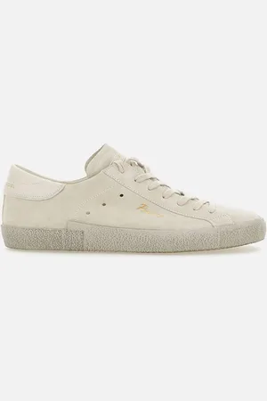 Philippe model Ecrù Suede Breathable Trainers