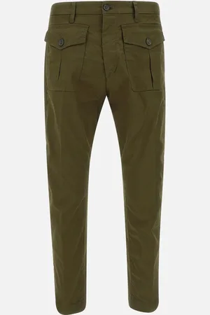 Dsquared2 Olive Slim Fit Chino Pants