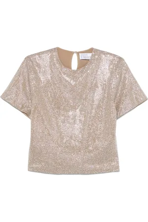 GIUSEPPE DI MORABITO Crystal Embellished Blouse