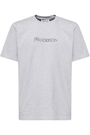 J.W.Anderson Jw Anderson Embroidered Logo Cotton T Shirt