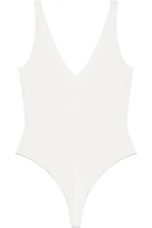 Entire Studios Whole Studios V Neck Bodysuit Creamer is the first of its kind.