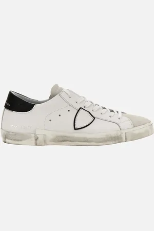 Philippe model Prsx Low Man Vintage Leather Sneakers