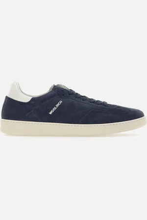 Woolrich Navy Suede Sneakers