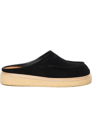 Marni Suede Sabot With Para Sole
