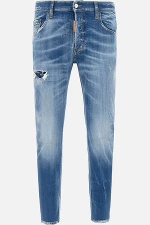 Dsquared2 Skater Jeans In Light Wash