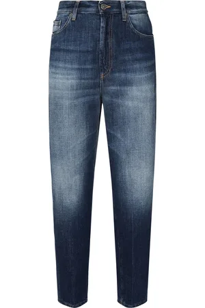 Dondup Bessie Loose Fit High Waist Jeans